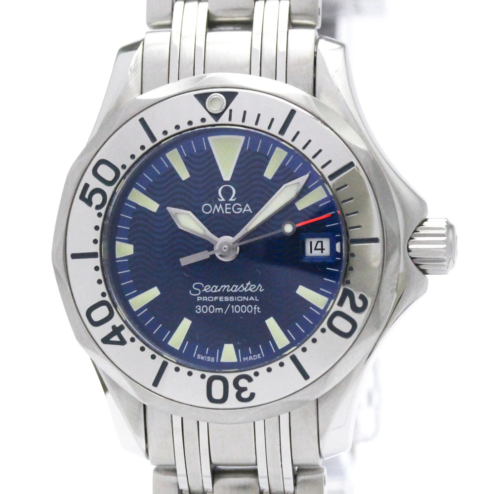 OMEGA Seamaster Professional 300M Steel Ladies Watch 2283.80 Polished